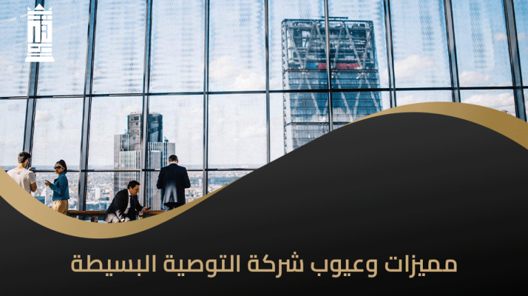 مميزات وعيوب شركة التوصية البسيطة